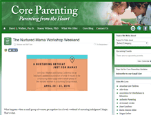 Tablet Screenshot of coreparentingpdx.com